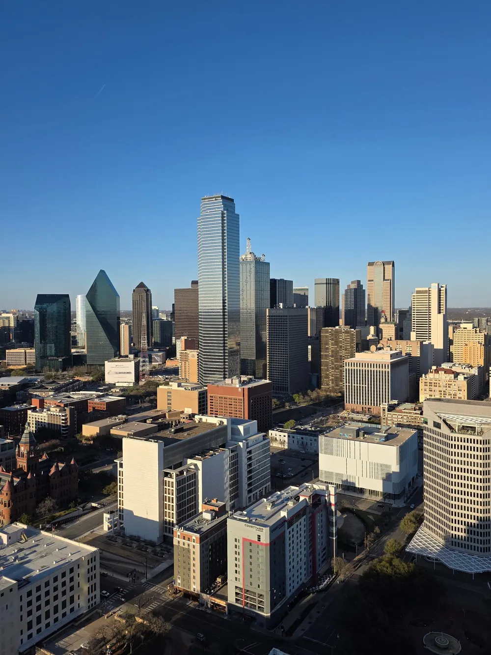 Downtown Dallas skyline